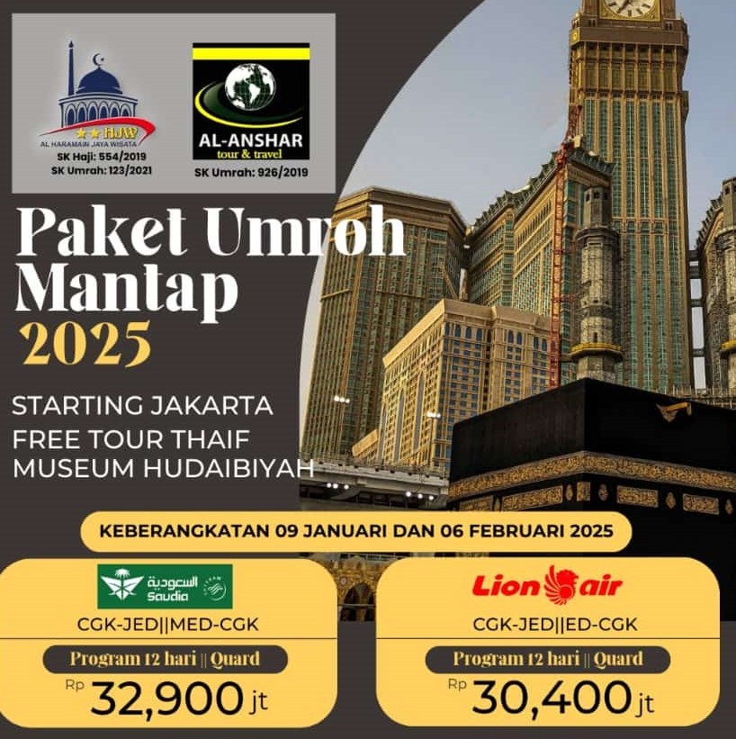 paket umroh mantap