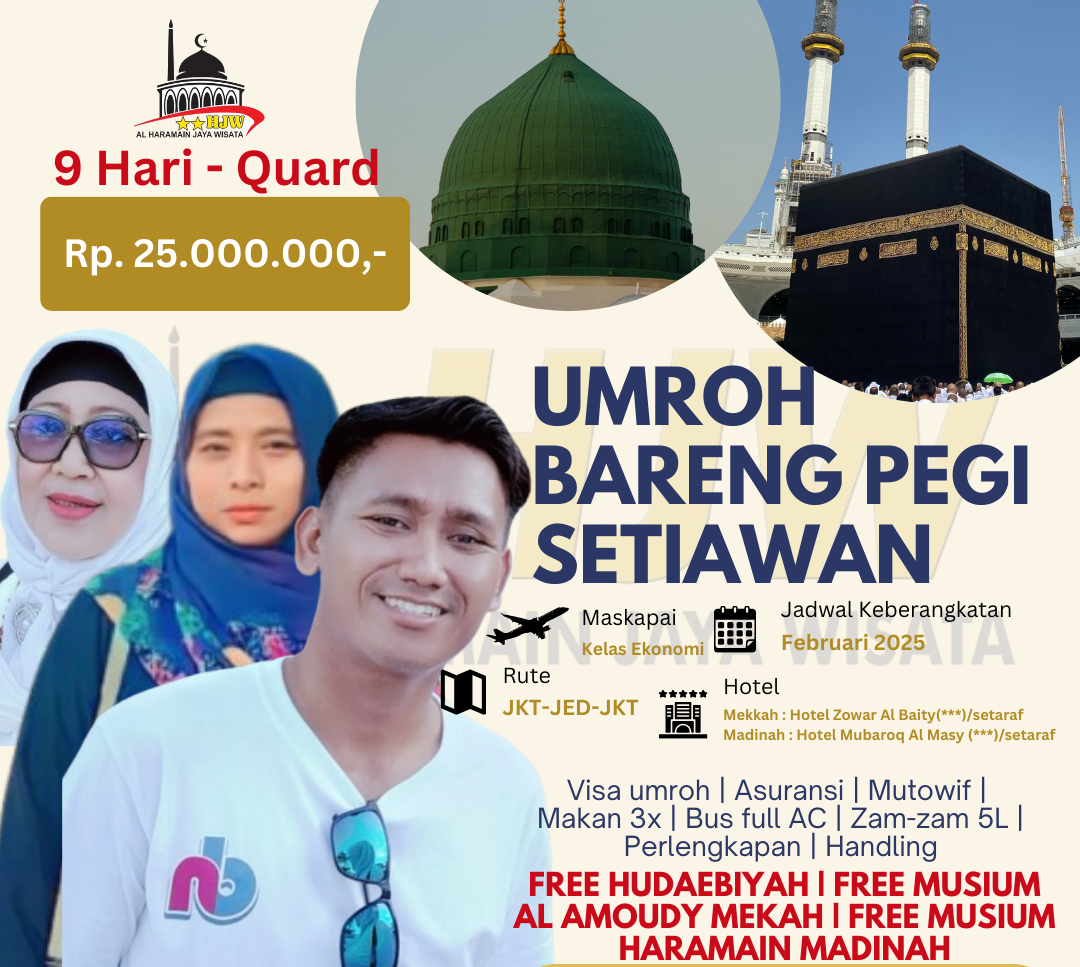 paket umroh bareng pegi